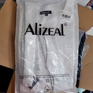 White Paisley Vest With Subltle Silver Threads. 3 Pcs. Set. Wedding. LG.